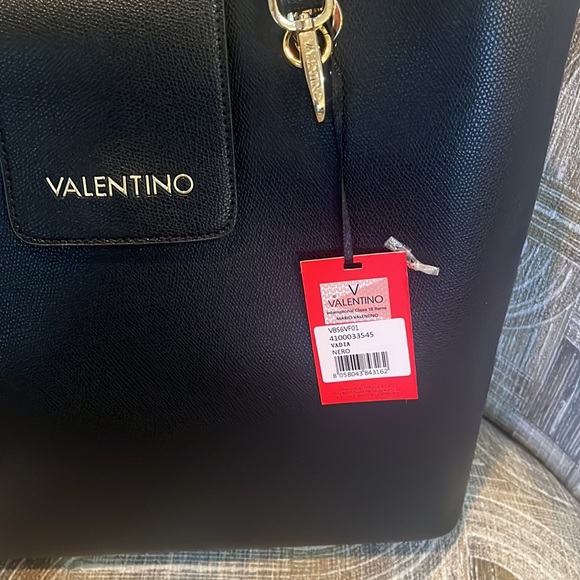 Mario Valentino Tote black bag new with tag - Picture 10 of 16